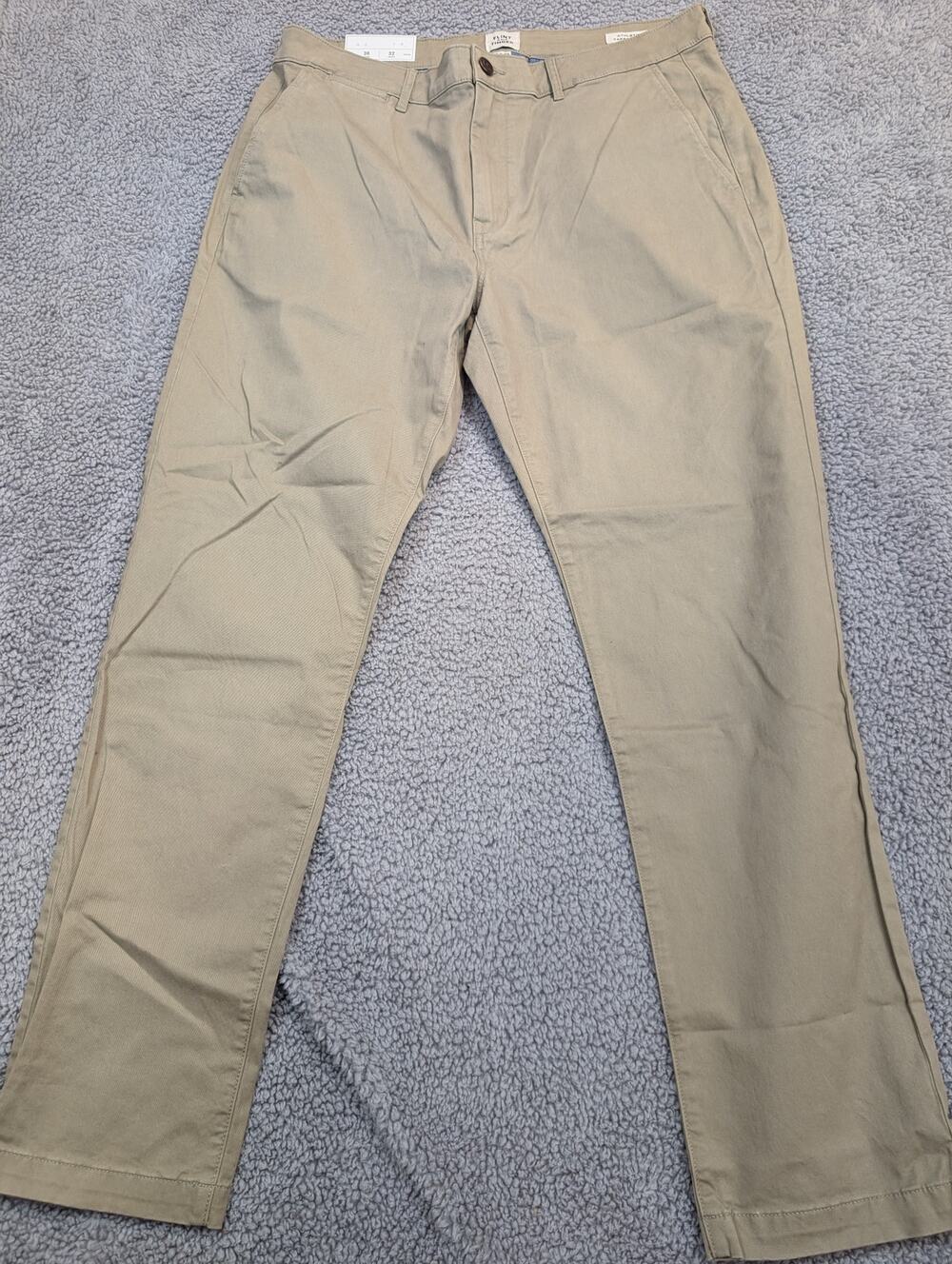 Flint and Tinder Khaki's Men's Size 36x32 Tan Athletic Tapered Fit (1250)